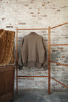 AVIVA JIFEI XUE 25 Autumn/Winter Knitted Elastic Jacket/Drawstring Pants AJX-FW25-DKB-NBWHK-Natural Beige Jacket
